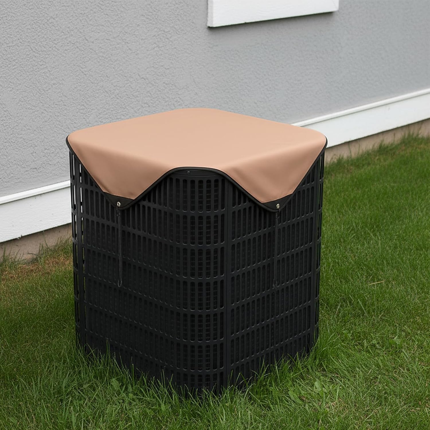 Winter Air Conditioner Cover AC Cover for Outside 36x36 Inch Universal Waterproof Units 600d Oxford 